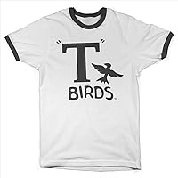 Officially Licensed T Birds Ringer Mens T-Shirt