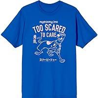 Scooby-Doo Too Scared to Care Men's Short Sleeve Tee