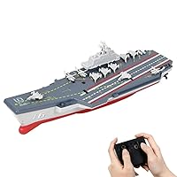 YEIBOBO ! 4 Channels Mini RC Military Aircraft Carrier Toy