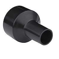 POWERTEC 70140 2-1/2” to 1-1/4” Hose Reducer – Conversion Unit for Dust Collection Accessories, Black