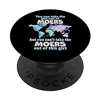 Proud Girl From Moers - Relocation From Moers PopSockets Swappable PopGrip