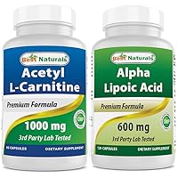 Acetyl L-Carnitine 1000mg & Alpha Liopic Acid 600 mg
