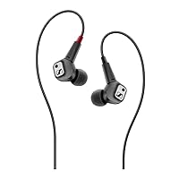 Sennheiser Consumer Audio IE 80 S Adjustable Bass earbud Headphone, Black