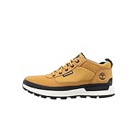 Field Trekker Low A5QBC Wheat Nubuck Men's Leather Sneakers, Walking Hiking Shoes
