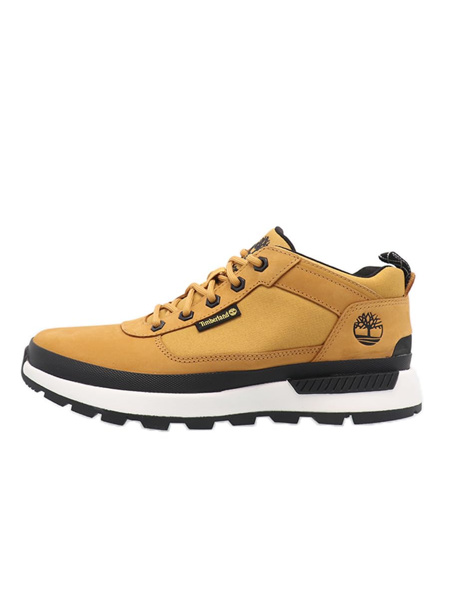 Timberland Field Trekker Low A5QBC Wheat Nubuck Men's Leather Sneakers, Walking Hiking Shoes