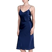 Women's Luxury Silk Sleepwear 100% Silk Full Slip Chemise Nightgown