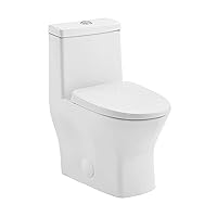 Swiss Madison Well Made Forever SM-1T277, Sublime II One-Piece Round Toilet, 10