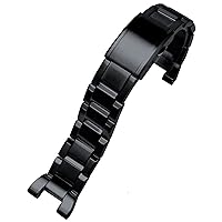 316L Stainless Steel Watchband for Amazfit T-REX Smart Watch Sports Outdoor Strap (Color : Preto, Size : 26-13mm)