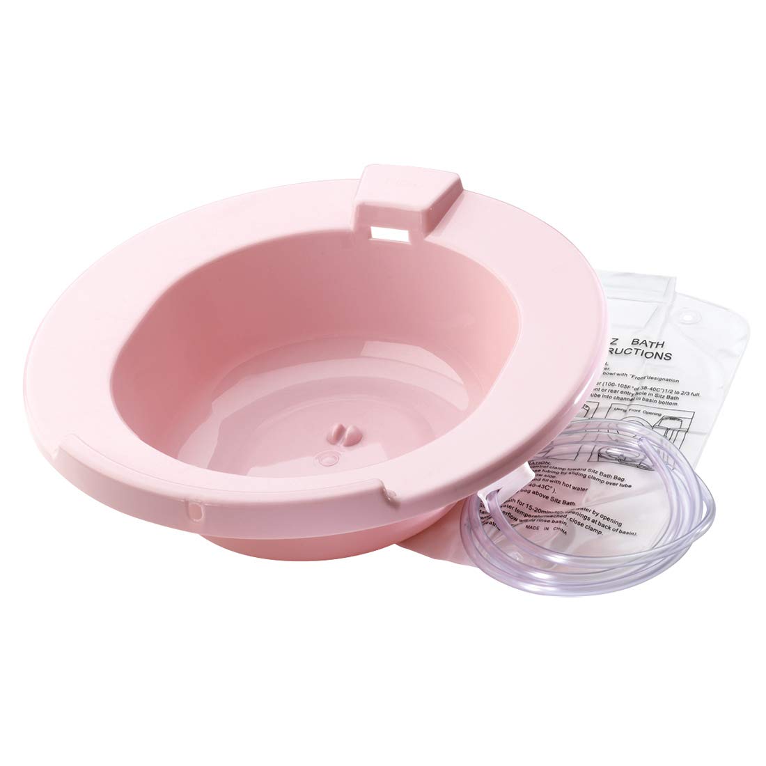 Carex Sitz Bath, Over-the-Toilet Perineal Soaking Bath, for Hemorrhoidal Relief, Ideal for Post-Episiotomy Patients