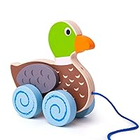 Bigjigs Toys Wooden Duck Pull Along Toy
