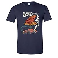 Slightly Stoopid Men's Toad Slim-Fit T-Shirt Navy | Officially Licensed Merchandise