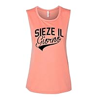 Manateez Women's Sieze Il Giorno Muscle Tank Top