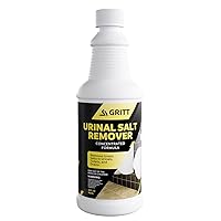 Urinal Salt Remover Concentrate | Eliminates Urine Odor | Dissolves and Removes Uric Acid Salt Deposits and Buildup | Odor Control | Calcium and Scale Remover, 32 oz