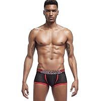 JOCKMAIL Mens Boxer Briefs Men's Underwear Men's Breathable Boxer Briefs Ultra Soft Underwear