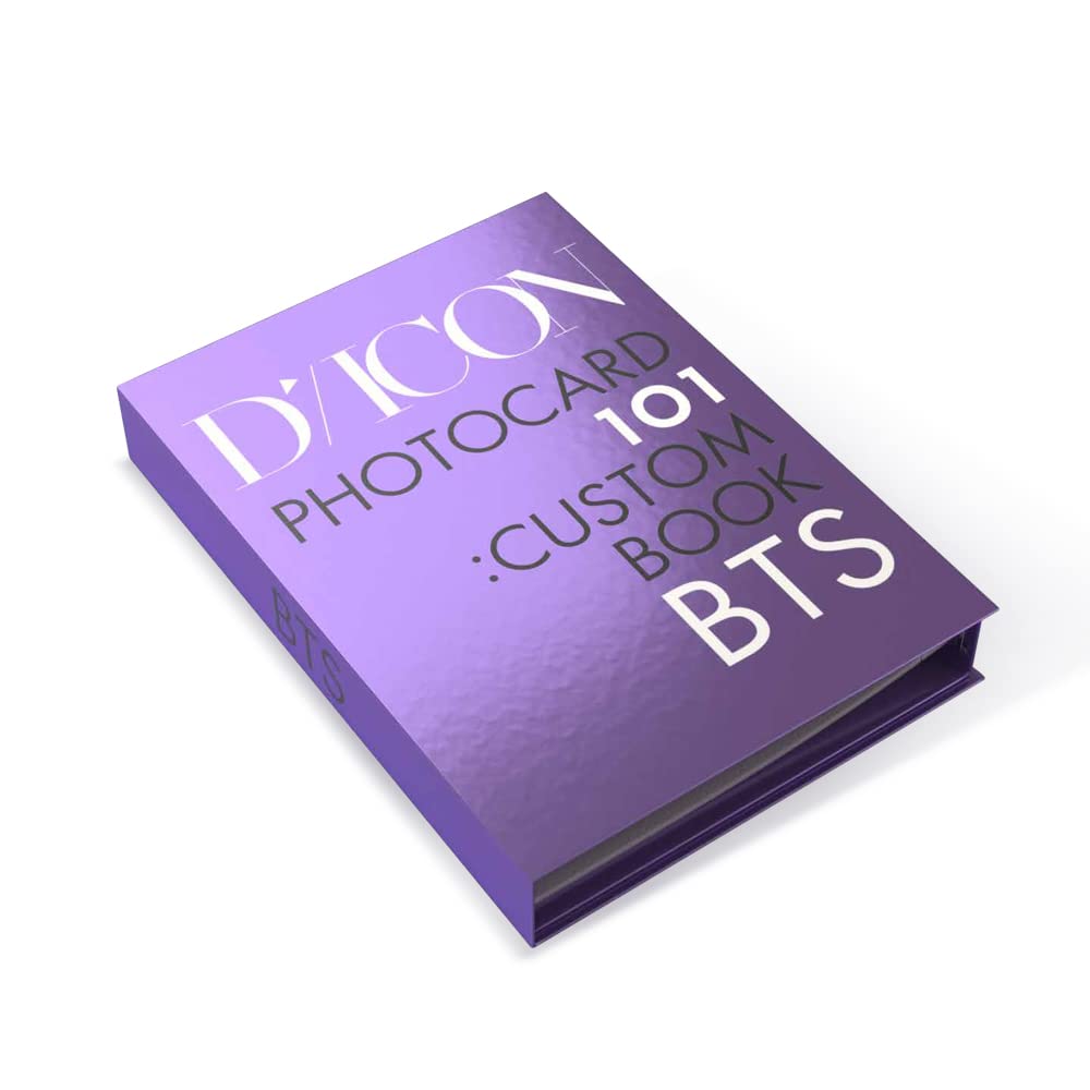 Mua Bts Dicon Photocard 101 : Custom Book Behind Bts Since 2018 [Incl.  Random Bts Photocard & Photocard Sleeve] Trên Amazon Mỹ Chính Hãng 2022 |  Giaonhan247