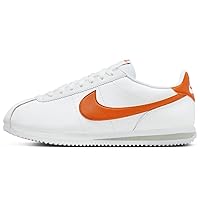 Nike Cortez DM4044-102 White/Orange Genuine Japanese Product, white/orange