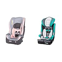 Baby Trend Trooper 3-in-1 Convertible Car Seat, Quartz Pink & Hybrid 3-in-1 Combination Booster Seat