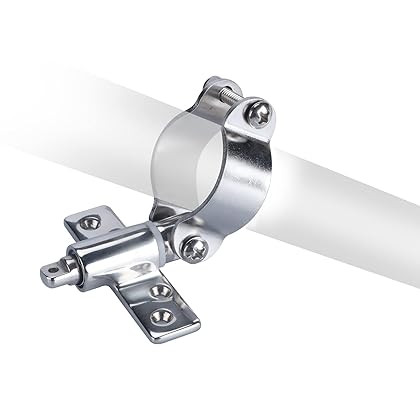 smartmarine 2X 316 Stainless Steel Clamp on Oarlocks or Rowlocks,Boat Oarlock Socket Marine Yacht