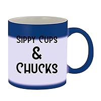 Sippy Cups & Chucks - 11oz Ceramic Color Changing Mug, Blue