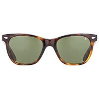 AO Saratoga Sunglasses - Tortoise - Calobar Green AOLite Nylon Lenses - Polarized - 52-19-145