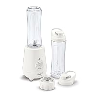 Goodful by Cuisinart CB300GF Compact To Go Countertop Blender, White