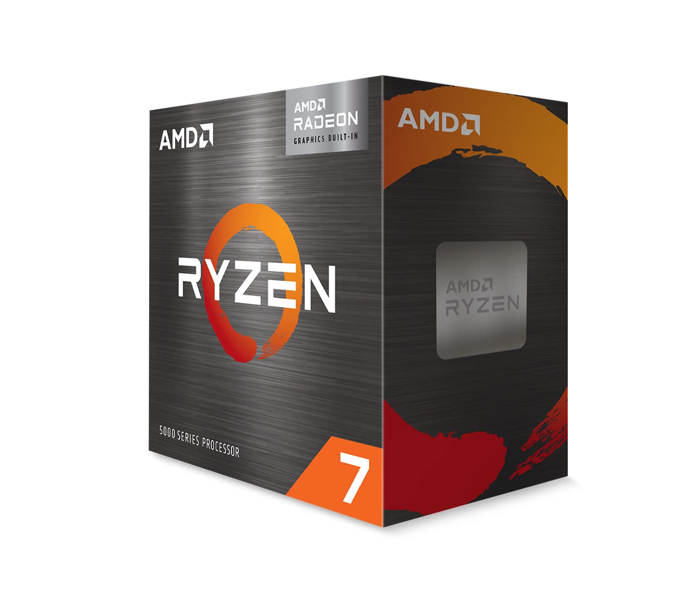 AMD Ryzen 7 5700G 8-Core, 16-Thread Unlocked Desktop Processor with Radeon Graphics
