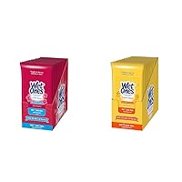 Wet Ones Antibacterial Hand Wipes, Fresh Scent, 10 Pack, 20 Count - Kills 99.99% of Germs