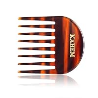 Handmade Wide Tooth Comb for curly hair.Small Wide Tooth Comb for Long and short Hair Detangler Comb For Wet and Dry. Professional hair cutting combs-3.14Inch