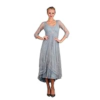 Nataya 40163 Women's Downton Abbey Vintage Style Wedding Gown in Sunrise