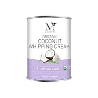 Mementa Organic Coconut Whipping Cream, Vegan, 400ml, 13.5 Fl Ounce (Pack of 1)