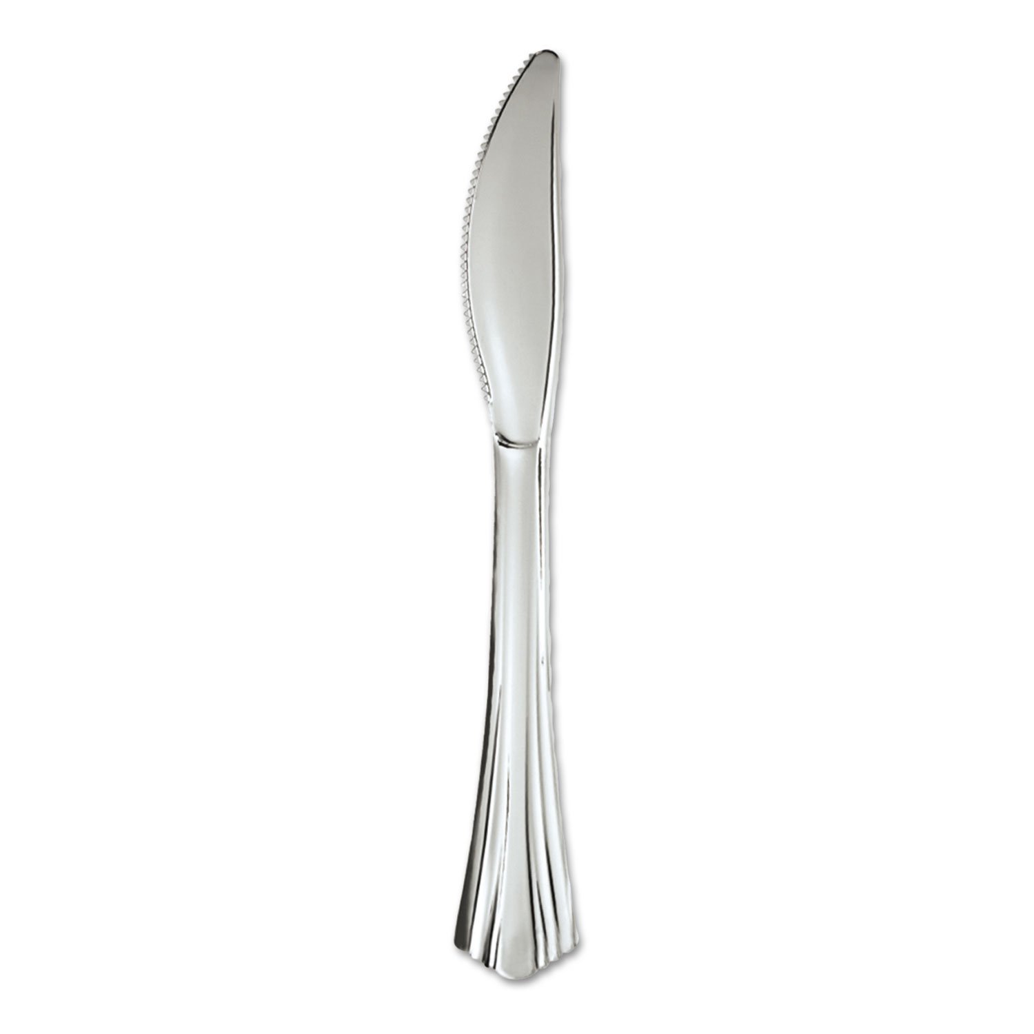 WNA Comet Reflections Knife 7.5 In Silver 600 (WNA630155) Category: Plastic Knives