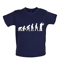 Evolution of Man Darts - Organic Baby/Toddler T-Shirt