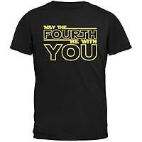 Old Glory May The Fourth Be with You All Over Adult T-Shirt