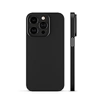 PEEL Original Super Thin Case Compatible with iPhone 14 Pro (Blackout) - Sleek Minimalist Design, Branding Free, Ultra Slim - Protects & Showcases Your Device
