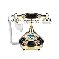 Rural Home Antique Telephone Over Ceramic Vintage Telephone Landline