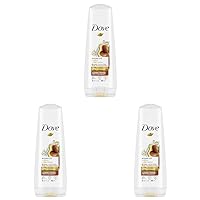 Dove Conditioner Argan Oil & Damage Repair 1 for Damaged Hair 92% Natural Origin, Paraben Free Conditioner 12 oz (Pack of 3)