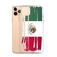 iPhone 11 Pro Max | Slim Impact Resistant Rubber Protective Case Cover for iPhone 11 Pro Max Mexico Flag | Mexican Flag iPhone 11 Pro Max Case