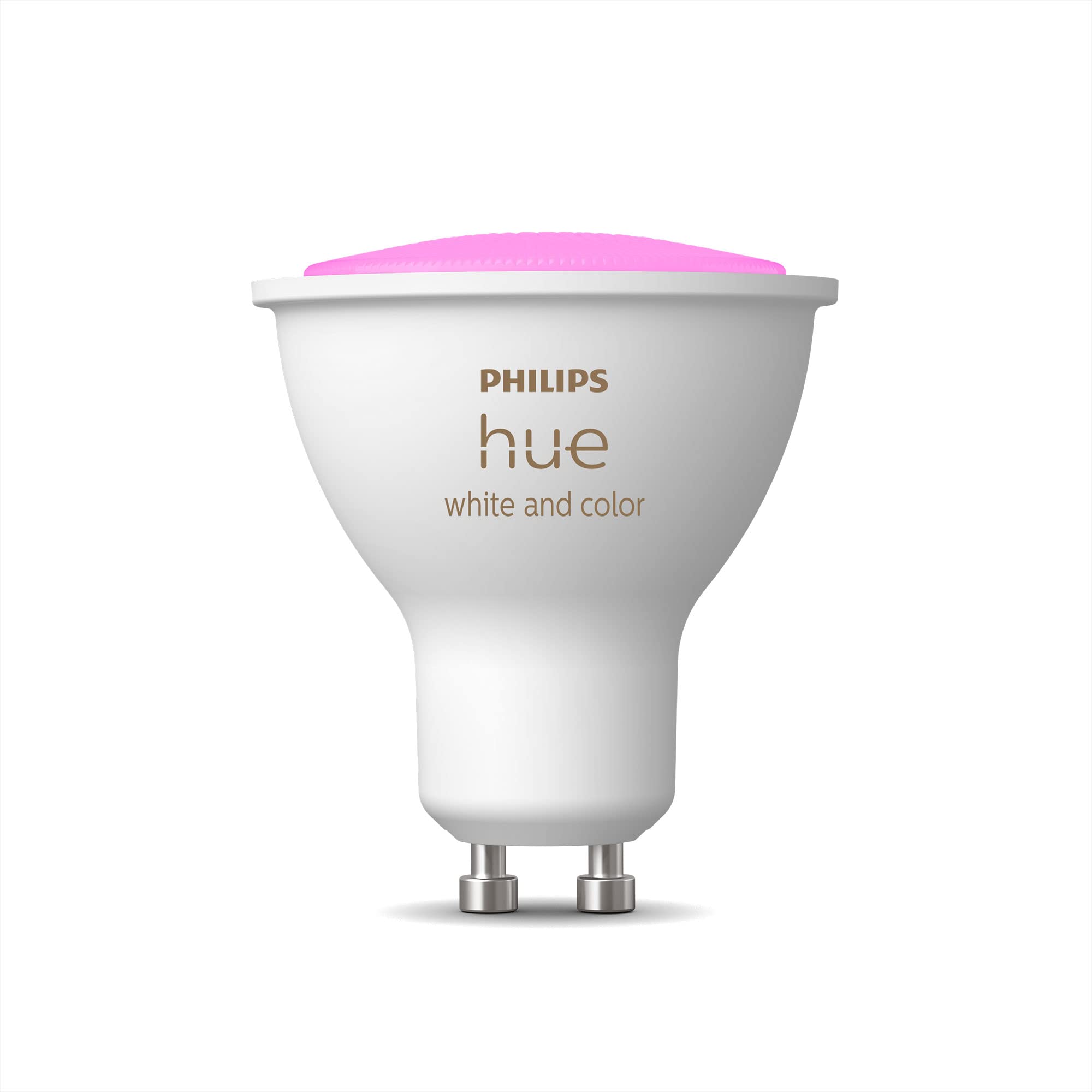 Philips Hue White & Color Ambiance LED Smart GU10 Bulb & Smart Dimmer Switch and Remote, Installation-Free, Smart Home, Exclusively Smart Lights