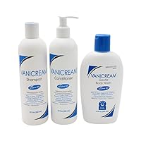 Vanicream Shampoo Conditioner And Gentle Body Wash 12 Ounce Each