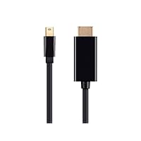 Monoprice Mini DisplayPort to HDTV Cable - 15 Feet, Supports Up to Full HD, 1080P Resolution and 3D Video - Select Series