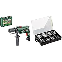 Bosch EasyImpact 600 Hammer Drill + 173-Piece Mounting Set