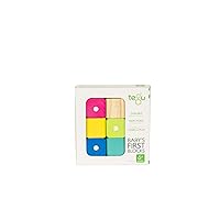 Tegu 6 Piece Magnetic Baby’s First Building Blocks, Tints