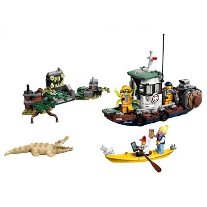 LEGO Hidden Side Wrecked Shrimp Boat 70419 Building Kit, App Toy for 7+ Year Old Boys and Girls, Interactive Augmented Reality Playset (310 Pieces)