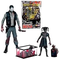 McFarlane Toys Bloody Band W Version The Walking Dead Governor with Penny Action Figure, 2-Pack