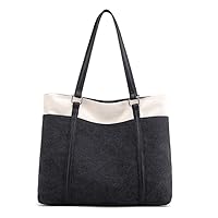 Womens Tote Bag Hobo Handbags Casual Satchel Canvas Shoulder Bag Shopper Travel Purses
