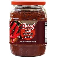 Hot Pepper Paste - Chili Pepper Paste - Hot Pepper Spread - Pasta Pepper Sauce - Add a Spicy Flavor to Your Dishes - Product of Turkey - 23.6 oz