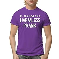 It Started as a Harmless prank鈥?- Men's Adult Short Sleeve T-Shirt