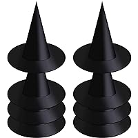 Edoneery Halloween Witch Hat Witch Costume Accessory for Halloween