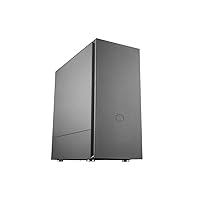 Cooler Master Silencio S600 ATX Mid-Tower, Sound-Dampened Steel Side Panel, Reversible Front Panel, SD Card Reader, and 2x 120mm PWM Silencio FP Fans