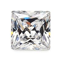 2x2~15x15MM AAAAA Square White Princess Cut Loose cubic zirconia CZ Stone gemstone